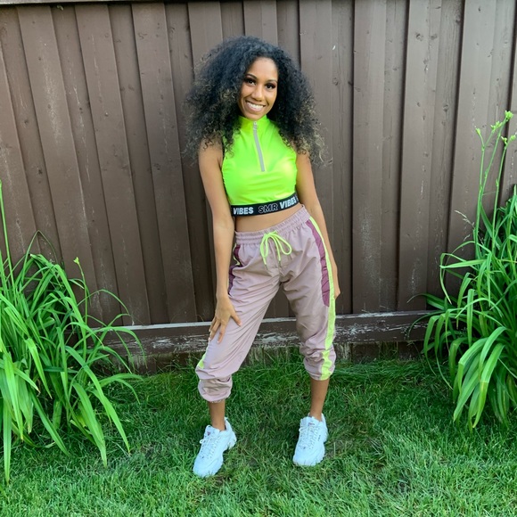 Sommer Ray Collection Neon Crop Top - Picture 9 of 10